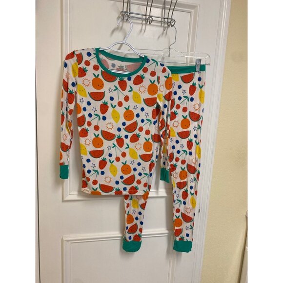 Little Sleepies “Squeeze the Day” 2 Pc PJ Set Girls/Boys Size 12/14 - Picture 1 of 12